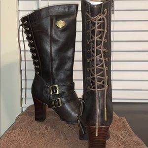 Harley Davidson Motor Cycle boots